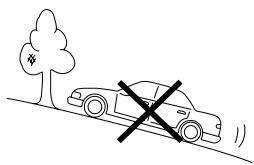 ALPINE NVE-N077PS - Park the vehicle in a safe and level location. - 1
