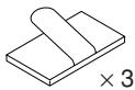 ALPINE NVE-N077PS - Check accessory parts. - 3