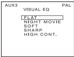 ALPINE PKG-1000P - VISUAL EQ Operation - 3