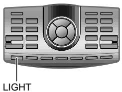 ALPINE PXA-H900 - Lumière de la télécommande - 1