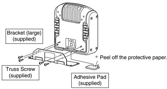 ALPINE SWE-1000 - - Mounting example - 2
