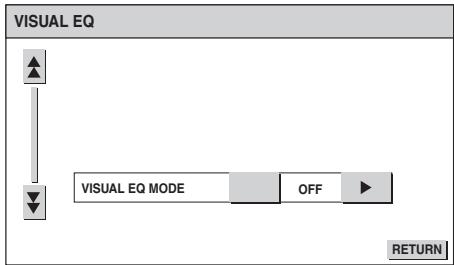 ALPINE TME-M770 - When the settings are completed, touch RETURN. - 1