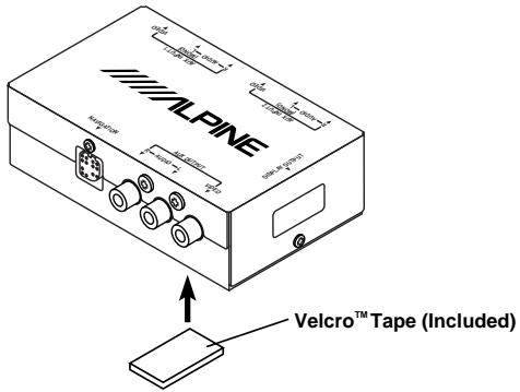 ALPINE TME-M790 - Attaching the AV-Interface Unit - 1