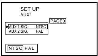 ALPINE TMX-R705 - NTSC/PAL Switching Function - 1