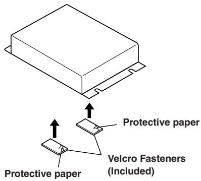 ALPINE VPA-B211P-SPACE-E - Velcro fastener Mounting - 1