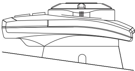 ALPINE VPA-B222R - Confirm where the holder is to be placed, and determine its direction. - 2