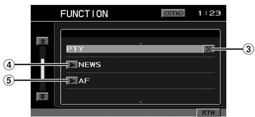 FUNCTION RTN 1:23 PTY NEWS AF RTN