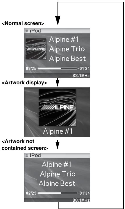 ALPINE EX-10 - Changing the Display - 1