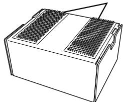 ALPINE HCE-C200 - Attach the Velcro fastener (hard side) to the bottom of the power unit ②. - 1