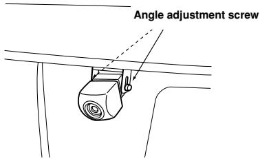 ALPINE HCE-C200 - Adjusting the Camera Angle - 1