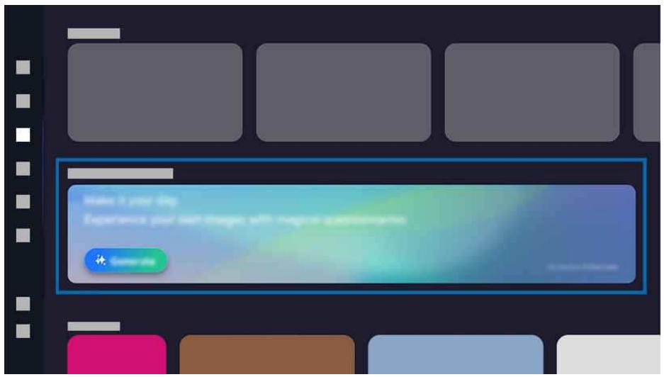 SAMSUNG TQ55Q7F - About the Generative Wallpaper - 1