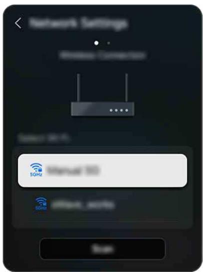 SAMSUNG TQ55Q7F - Establishing a wireless network connection - 2