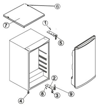THOMSON Thomson THTTR9IX - DOOR CONVERSION - 1