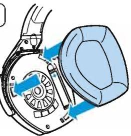 SENNHEISER RS 175 - Insérer ou remplacer les piles rechargeables - 5
