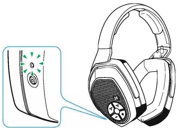 SENNHEISER RS 175 - Vue d'ensemble des indications LED - 1