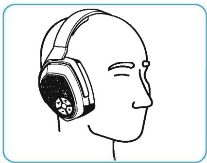 SENNHEISER RS 175 - Régler l'arceau du casque - 1