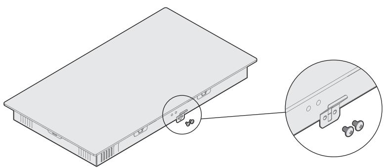 PROLINE VH23T2 - Installer les supports - 1