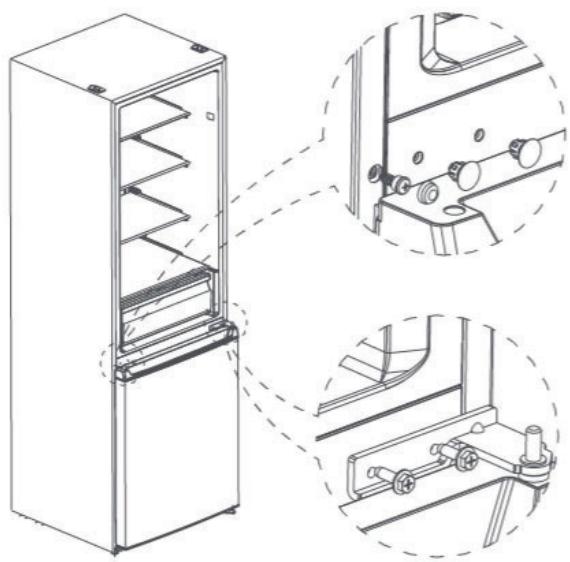 THOMSON CTH310NFWH - DOOR CONVERSION - 2