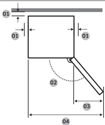 SAMSUNG RB38C672ESA - Dégagement - 2
