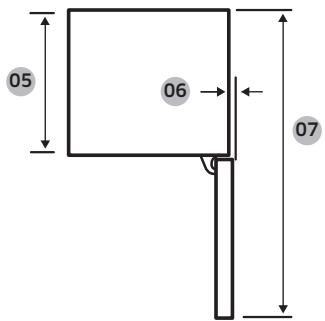 SAMSUNG RB38C672ESA - Dégagement - 4