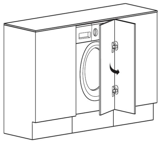 THOMSON THBI1468WD - Perçage des trous dans une porte de meuble (non fourni) - 3