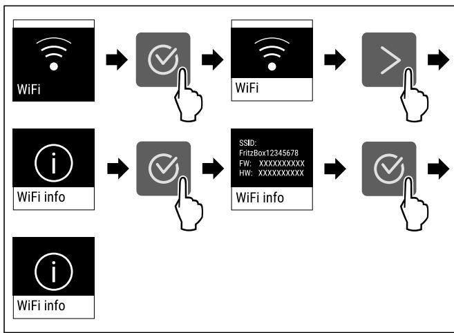 LIEBHERR IKS 41VE00 - Se connecter au Wi-Fi pour la première fois - 8