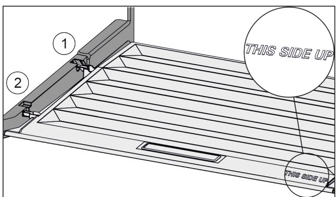 LIEBHERR IKS 41VE00 - Couvercle du compartment Easy-Fresh - 2