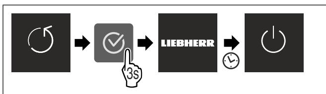 LIEBHERR IKS 41VE00 - Proceder à une réinitialisation - 2