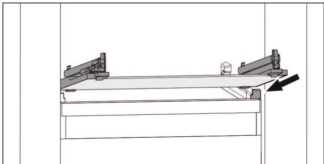 LIEBHERR IKS 41VE00 - Insérer la tablette en verre - 1