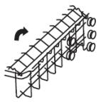 THOMSON TDW1444BWH - ADJUSTING THE UPPER BASKET - 3