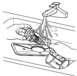THOMSON TDW1444BWH - Cleaning the filtering system - 3