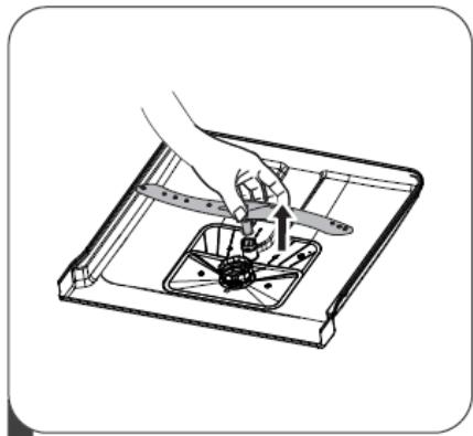 THOMSON TDW1444BWH - Nettoyage des bras d'aspersion - 2