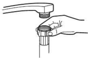 THOMSON TDW1444BWH - Raccordement à l'eau froide - 2