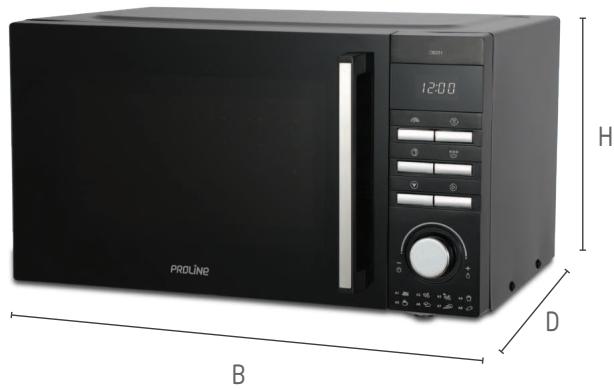 PROLINE CB231 - TECHNISCHE GEGEVENS - 1