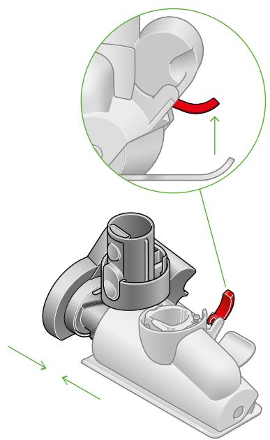 DYSON V8 advanced - Réassembler larosse auto-demélante - 2