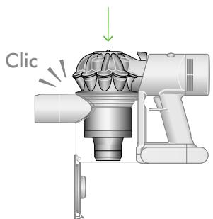DYSON V8 advanced - Minimiser le contact avec la poussiere - 1