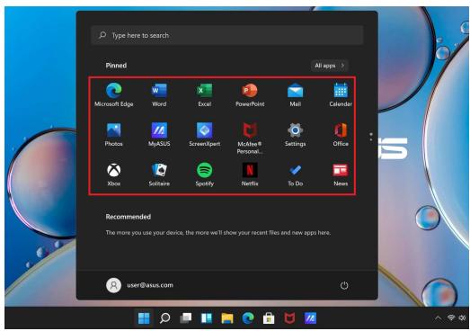 ASUS Asus Vivobook S 16 - Applications Windows - 1