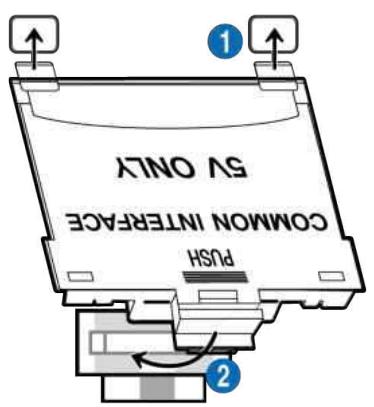 SAMSUNG TQ65S95F - Connexion de la « carte CI ou CI+ » via la fente de l'COMMON INTERFACE avec l'adaptateur de CARTE CI - 1