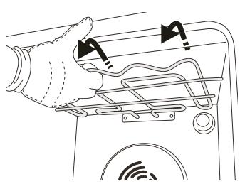 WHIRLPOOL WO54S8PPM1SXAF - ABAISSER L'ÉLÉMENT CHAUFFANT SUPÉRIEUR (UNIQUEMENT SUR CERTAINS MODÈLES) - 2