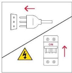 ROSIERES S5TB3YTB - Changement de l'ampoule du haut : - 4
