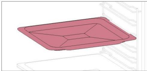 ROSIERES S5TB3YTB - Plaque du four (si presente*) - 1