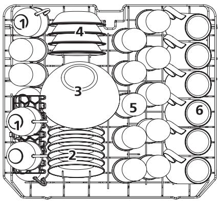 PROLINE DWP12DWH - Charger les paniers supérieur et inférieur - 1