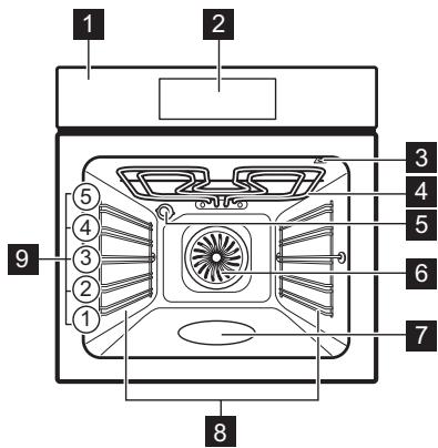 ELECTROLUX EOE8P19WH - Vue d'ensemble - 1