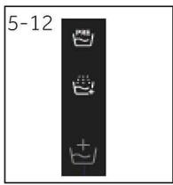 CANDY BWR495BL8-S - Touche de fonction «  » - 1
