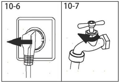 CANDY BWR495BL8-S - Nettoyage du tambour - 5