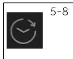 CANDY BWR495BL8-S - Touche de fonction « ^ - 1