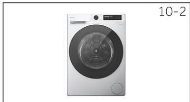 CANDY BWR495BL8-S - Nettoyage du tambour - 2