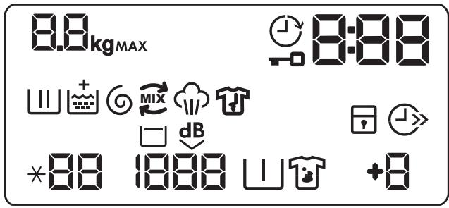 AEG LTR8C7331A - Affichage - 1