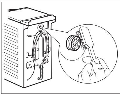 AEG LTR8C7331A - Nettoyage du tuyau d'arrivée d'eau et du filtr de la soupape - 3
