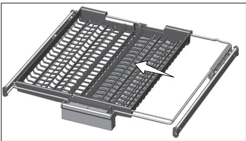 BEKO LVV1347W - Panier à couverts supérieur - 3